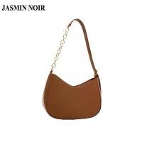 ราคา กระเป๋าถือผู้หญิง หนัง PU จัสมิน NOIR สไตล์เรโทร ทรงฮาล์ฟมูน มีสายโซ่ เหมาะสำหรับ Sg แบรน นา นะ กระเป๋า สะพาย ผู้ หญิง ไหมพรม shoulder bag zara (1731957918129162361)
