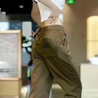 ราคา กางเกงพักผ่อนผ้าไหมน้ำแข็ง, ชุดทำงานสำหรับผู้ชาย, ทรงหลวมและเรียว, กางเกงบางฤดูร้อน, แห้งเร็ว, กางเกงกีฬาครอปใหม่, ปี 2024 กางเกง นักเรียน ผู้ชาย กางเกงยีนส์ ขาสั้น zara (1731544973009192057)