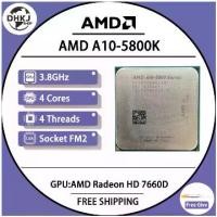 ราคา โปรเซสเซอร์ CPU, AMD A10-Series A10 5800K, A10 5800 Quad-Core, AD580KWOA44HJ / AD580BWOA44HJ, 0 ซ็อกเก็ต FM2 (1732330877363587194)