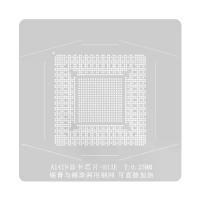 ราคา ชุดแพลตฟอร์มลายฉลุ Reballing BGA, ความร้อนตรง, 130x130, สำหรับการ์ดแสดงผล GPU AMD A1419 A13E SRLG4, ลายฉลุสำหรับกราฟิกการ์ด (1731422915278177728)