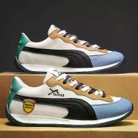 ราคา รองเท้าวิ่งผู้ชาย สไตล์ลำลอง เทรนด์ฤดูใบไม้ผลิ ท็อปต่ำ วัสดุหนัง เหมาะสำหรับเยาวชนและกีฬา ลำลอง รองเท้า ไม้ ก๊อก ของ แท้ balenciaga birkenstocks รองเท้า อิลสลิก illslick t (1731525849087378468)