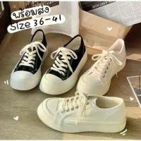 ราคา Renben - รองเท้าผ้าใบผู้หญิง สไตล์เกาหลี สีขาว Converse แฟชั่น (1729710082313652569)