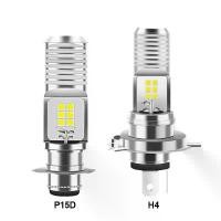 ราคา ไฟหน้ารถจักรยานยนต์, P15D H4 LED, หลอดไฟ Moto, สำหรับ MotorBike, สกู๊ตเตอร์, ATV, ไฟหน้า, 9V-85V, 6000K, โคมไฟ LED, ไฟ DRL, สำหรับรถจักรยานยนต์ ไฟหน้า led รีโว่ (1731933622824568388)