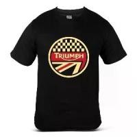 ราคา เสื้อยืด Triumph Motorbike Bikers Racing Team, การแข่งรถประสิทธิภาพ, มอเตอร์ไซค์ Baju จักรยาน, ปรับแต่ง Motogp, ปี 2024 (1730815017691417579)