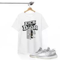 ราคา เสื้อยืด Kick in the Door (Cotton 100%) ใส่คู่กับ อดิดาส Yeezy Boost 350 V2 Static เสื้อแฟชันผู้หญิง ผู้ชาย สนีกเกอร์ Man Clothing (1730686031228275253)