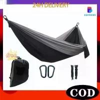 ราคา 【Sapphire】เปลผ้าร่มทหาร ผ้าหนา 2 ชั้น สำหรับผูกนอน ขนาด 210x140 Cm. ไซส์ XXL (สีพื้น) แถมฟรี ถุงใส่เปล เปลมุ้ง กัน comfyoutdoorshammock เปล ผ้าร่ม เปล ผ้าร่ม (1731935439714945279)