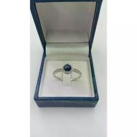 ราคา COD แหวนไพลิน ( Blue Sapphire พลอยแท้ ) เงินแท้ 925 เคลือบทองคำ (1732211688416446236)