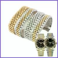 ราคา สายเหล็ก เหมาะสำหรับ Rolex DATEJUST DAY-DATE OYSTERPERTUAL DATE สำหรับผู้ชายและผู้หญิง สร้อยข้อมือนาฬิกา 13mm17mm20mm21mm (1731285257590114026)