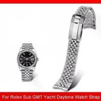 ราคา สร้อยข้อมือนาฬิกา, เงินแท้ 316L, สำหรับ Rolex Sub GMT, เรือยอทช์ Daytona, สายรัดนาฬิกา 20 มม., สร้อยข้อมือสุดหรู, อะไหล่เปลี่ยน, อุปกรณ์เสริม (1731446055013025075)