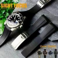 ราคา สายนาฬิกายาง 20 มม. สำหรับสาย Rolex Submariner Daytona สายรัด Rolex เหมาะสำหรับนาฬิกา GMT และ GMT สายน้ำหน่วยความจำ สร้อยข้อมือสายดำน้ำ (1730210000838429037)