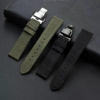 ราคา สายนาฬิกาไนลอน Fossil, เหมาะสำหรับ FS4656, สายนาฬิกาผ้าใบสีเขียวทหาร, เข้ากันได้กับนาฬิกา 18/19/20/21/22/23/24 มม., สร้อยข้อมือหนังวัว luminox สาย ผ้า (1731322683345569855)
