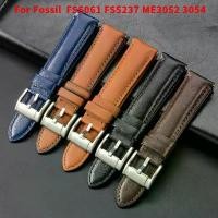 ราคา สายนาฬิกาหนัง เหมาะสำหรับ Fossil ผู้ชาย Fs5061 Fs5237 Me3052 3054 22mm ปล่อยอย่างรวดเร็ว (1731211059757746270)