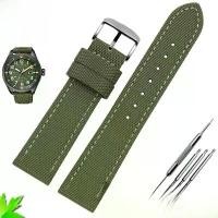 ราคา สายนาฬิกาผ้าใบไนลอน เข้ากันได้กับ Fossil รุ่น FS4735, FS5436, ME3104, FS5503, สำหรับผู้ชาย ขนาดสายรัด 22 มม. (1731773284935305175)