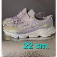 ราคา รองเท้าผ้าใบFilaขนาด22cmของแท้ใหม่มากสภาพดีสวย มีบริการเก็บปลายทาง (1731566769760339729)