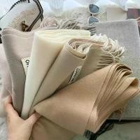 ราคา ผ้าพันคอแคชเมียร์ สีพื้น ผ้าคลุมไหล่พู่ ยาว อเนกประสงค์ อบอุ่น เหมาะสำหรับคู่รัก ผ้าคลุมไหล่แคชเมียร์เทียม สไตล์ผ้าคลุมไหล่ขาวดำ ผ้า พันคอ วิเวียน ผ้า พันคอ ทหาร ผ้า คลุม พ (1731940604731099496)