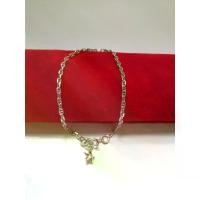 ราคา Thailand สร้อยข้อมื​อ​เงิน​แท้​92.5​% ลาย​โซ่​กุชชี่​ กว้าง​2​มิล​ (1732275649542457849)