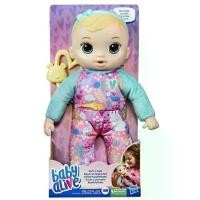 ราคา Baby Alive Soft n Cute Doll, Blonde Hair, 11-Inch Washable Teether Accessory COD (1732010265163368353)