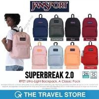 ราคา JANSPORT SUPERBREAK 2.0 RPET Ultra-Light Backpack, A Classic Pack (JS0A4QUT) กระเป๋าเป้ สะพายหลัง (1732097057278363017)