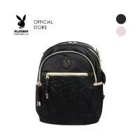 ราคา PLAYBOY รุ่น Belove backpack กระเป๋าเป้สะพายหลังผู้หญิง รหัสST-B253PB620 ดีไซน์ผ้าไนลอนปักลายหัวใจ แถมฟรี PLAYBOY heart charm มี 2 สี Night Bloom/ Evening Rose (1731706379308139663)
