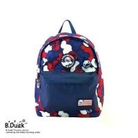 ราคา B.Duck กระเป๋าเป้สะพายหลังลายพราง รุ่น Camo Backpack ลายสีน้ำเงินแดงขาว (1731453032506492007)