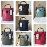 ราคา Anello AT-C1225 ของแท้นำเข้า Anello 10 pocket 2 way backpack (1731954421546648865)