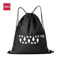 ราคา สินค้าแนะนำ Deli กระเป๋าสะพายหลังหูรูด กระเป๋าเป้สะพายหลังแบบหูรูด ถุงผ้าสะพายหลัง จุของได้เยอะ กันน้ำ Drawstring Backpack (1732167302978243089)