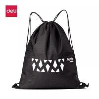 ราคา Deli กระเป๋ากีฬา กระเป๋าหูรูด ถุงกันน้ำ กันน้ำ หูรูด สะพายหลัง ถุงผ้า Drawstring Backpack คลังสินค้า (1731757319458686676)
