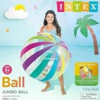ราคา Intex Big beach ball อินเท็กซ์ ลูกบอลชายหาดขนาดใหญ่ 107 cm. ลูกใหญ่มาก ลูกบอลเป่าลมเล่นน้ำริมทะเล ขาย (1731999962995721285)