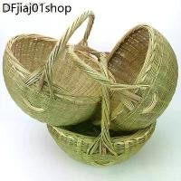 ราคา ขายร้อน ♤✲✤Hand-held Basket ตะกร้าไม้ไผ่ขนาดเล็ก ตะกร้าแฮนด์เมด ตะกร้าจักสาน ไข่ ตะกร้าใส่ของในครัว ตะกร้าเก็บของในครัวเรือน โคร (1731809611126113747)