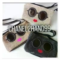 ราคา มีโค้ดลด 30% ทัก ib แท้ ใหม่ CHANEL2HAND99 A-jolie BASKET SHOULDER BAG NATURAL กระเป๋านิตยสารญี่ปุ่น แว่นตาดำ ปากแดง แนะนำ (1731566954050979328)