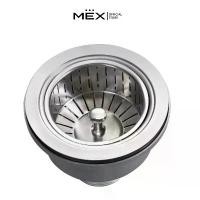 ราคา คลังสินค้า MEX รุ่น B202 สะดืออ่างล้างจาน Big Basket ขนาด 3.5 นิ้ว (ไม่มีท่อน้ำล้น), BKT35B (ตะกร้ากรองเศษอาหาร) (1731691121948329076)