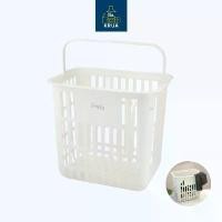 ราคา บล็อกบัสเตอร์ Naikrua ตะกร้าใส่ผ้า มีหูหิ้ว ขนาดใหญ่ใส่ของได้เยอะ ตะกร้าผ้าพลาสติก ตะกร้าพลาสติก Cloth Basket (1731933556210501446)