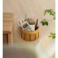 ราคา Omocha - Natural hanging basket ตะกร้าแขวน ตะกร้าไม้สนแท้ ชนิดแขวน (ขนาดเล็ก) (1729606619415481094)