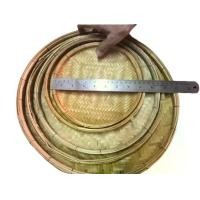 ราคา กระด้งเล็ก ใหญ่ กระด้งสาน เลือก 8" - 15" กระด้งไม้ไผ่ งานHandmade️ Basket (1729696163693824921)