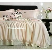ราคา Grace Bedding ผ้าปูที่นอน Tencel คุณภาพพรีเมียม 100% ธรรมชาติ ขนาด King & Queen ราคาพิเศษ พร้อมปลอกหมอนและปลอกผ้านวม (1731976504165369308)