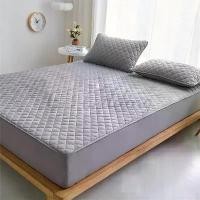 ราคา พร้อมส่งจากไทย GB bedding ผ้ารองกันเปื้อน ( *สีเทา* ) แบบคลุมรัดมุม ขนาด 3.5 ฟุต/5ฟุต/6ฟุต/7ฟุต (1731389357428999242)