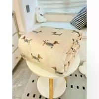 ราคา COD ผ้าห่มกำมะหยี่ลายสุนัขดัชชุน dachshund blanket (1731694464402818061)