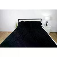 ราคา ผ้าห่มขนนุ่มสีดำ ขนาด60x80นิ้วผ้าห่ม blanket (1732334442942204280)