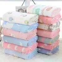 ราคา ผ้าห่มสาลูทอ6ชั้น ผ้าฝ้ายญี่ปุ่น ผ้าห่มเด็ก ขนาด 110*110 cm.ชั้นผ้าห่ม ผ้าห่มนาโน blanket ผ้าห่มเด็ก ผ้าห่มพกพา (1731103498102868687)
