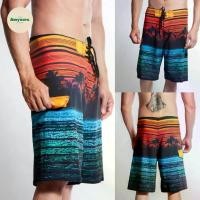 ราคา กางเกงเซิร์ฟชาย รุ่น Men's board short เนื้อผ้านุ่ม ยืดหยุ่น แห้งไว ใส่ว่ายน้ำ ใส่เล่นเซิร์ฟบอร์ด มี 5 ลาย คลังสินค้า (1731884902136121042)