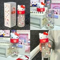 ราคา แนะนำ พร้อมส่ง ขวดน้ำ Hello Kitty กระบอกน้ำ ขวดใส คิตตี้ น่ารัก ใส่เครื่องดื่ม ใส่ของจุกจิก เลโก้ water bottle 71025 (1731582587445020133)