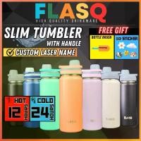 ราคา FLASQ Slim Series Tumbler Cold Resistant Viral Water Bottle Thermos Vacuum Water Bottle Insulated Vacuum Flask (1731799910244713757)