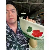 ราคา (ขนาด 10 นิ้ว) ถ้วยตราไก่โบราณเซรามิค ชามตราไก่ เข้าไมโครเวฟได้ ออกใบกำกับภาษีได้ ชาม bowl (1732312984871012766)