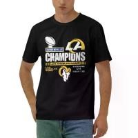 ราคา เสื้อยืดพิมพ์ลาย Super Bowl, Los Angeles Rams, คอกลม, แขนสั้น, ยอดนิยม (1731924660903971106)