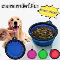 ราคา Cat Bowl ชามอาหารแมว ชามแมว จานข้าวแมว ชามอาหารซิลิโคน ชามพับได้ ถ้วยพับได้ ชามซิลิโคน ใส่น้ำและอาหารสัตว์เลี้ยง ชามสัตว์เลี้ยง (พร้อมห่วง) Collapsible ขาย ร้อน (1731857849760384358)