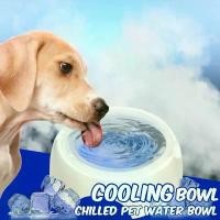 ราคา ถ้วยน้ำเจลเย็น cooling bowl สำหรับสัตว์เลี้ยง ชามเจล ชามใส่น้ำ ชามใส่อาหาร (1729760303917205685)