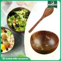 ราคา ถ้วยกะลามะพร้าว ชามกะลามะพร้าว 500ML 400ML ชามไม้แข็งแรงทนทาน coconut bowl (1731455685288232243)