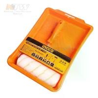ราคา INGCO ชุดลูกกลิ้งทาสี พร้อมถาด รุ่น HKTCB032301 (Cylinder Brush 3 in 1 Set ) ลูกกลิ้งทาสี พร้อม ถาดรองสี Alphatools (1729658351909768105)