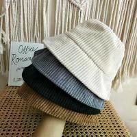 ราคา หมวกบักเก็ต กำมะหยี่ลูกฟูก สีพื้น มินิมอล bucket Ins ปรับขนาดได้ (1731525860483434702)
