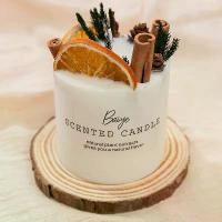 ราคา Braun Mall-เทียนหอมกลิ่นฤดูกาลต่างๆ ไม่จุดก็หอม ยิ่งจุดยิ่มหอม CITTA scented candle aromatic candle soy wax essential oil (1731493474247936808)